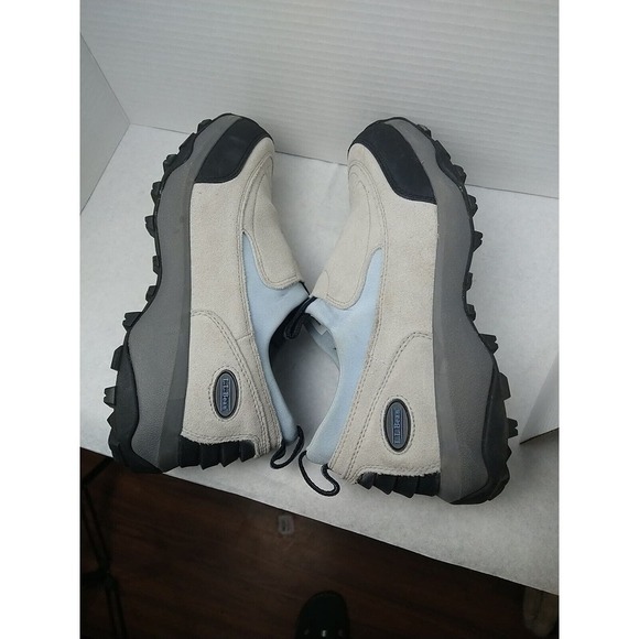 L.L. Bean Slip On Blue Grey Suede Slip On Athletic Shoes. Size 9.5M - Picture 9 of 11